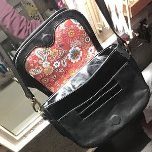 Beautiful naturalizer crossbody genuine leather
